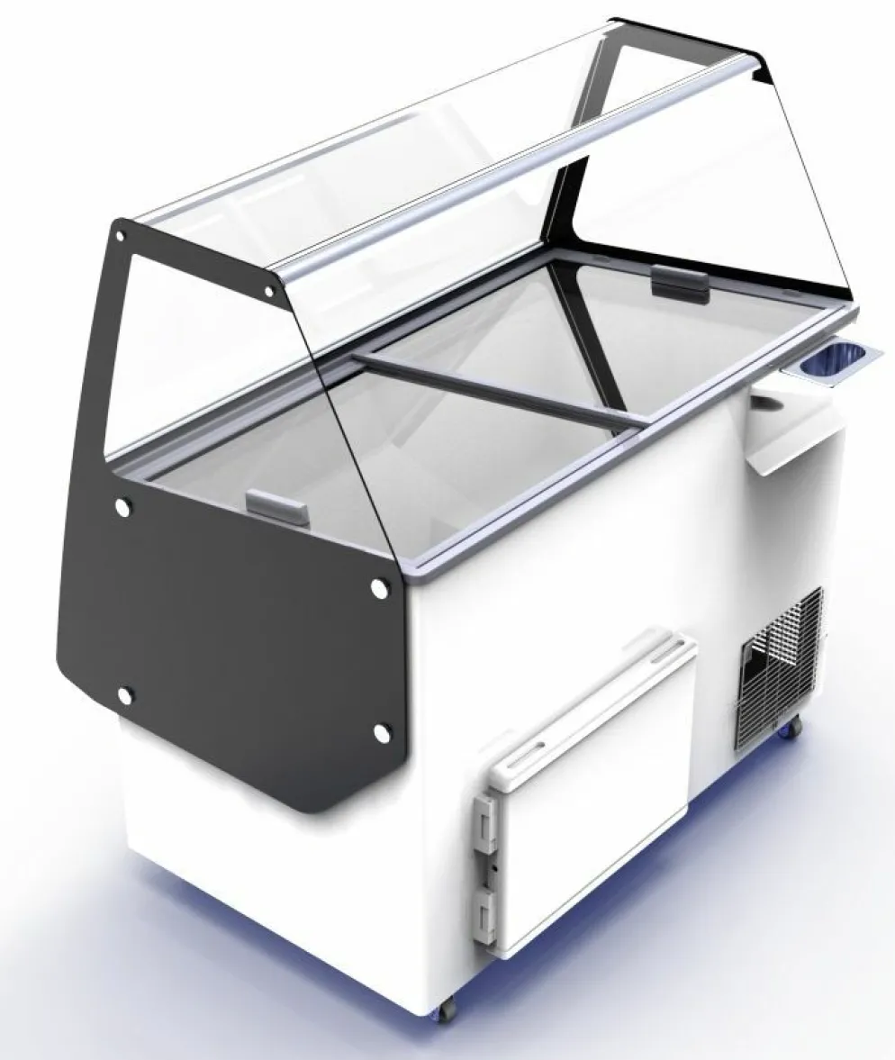 Speise-Eisvitrine Cuba 13x 5L Behälter