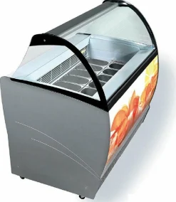 Speiseeisvitrine ISABELLA LX 13, statische Kühlung, Breite 1647mm