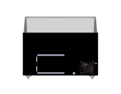 Speise-Eisvitrine Tenerife schwarz 10x 5 L Behälter