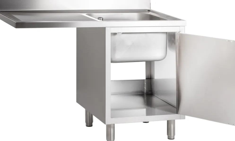 Spülcenter 1 Becken links Breite 140cm mit Unterschrank