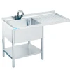 Spülcenter mit 1 Becken Links, 1200x600x850mm