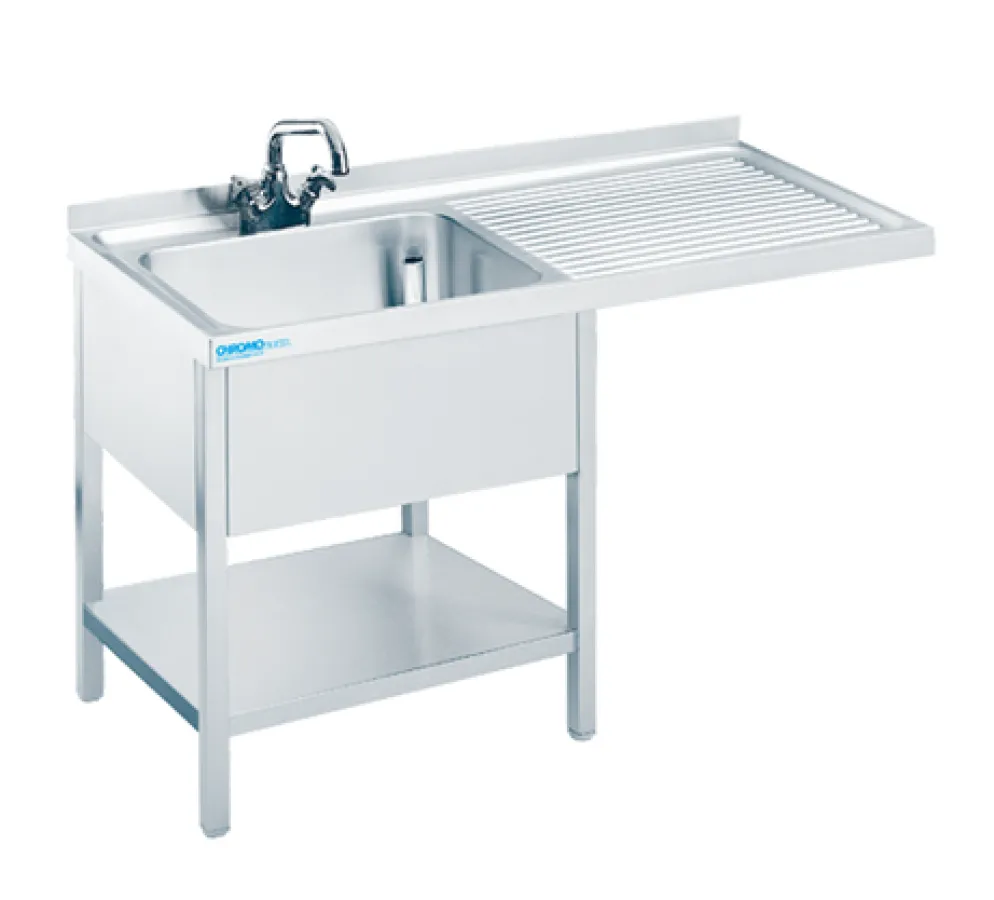 Spülcenter mit 1 Becken Links, 1200x700x850mm