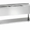 Spüle 700, B 1600, 2 Becken LI,1600x700x850 mm