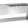 Spüle 700, B 1800, 2 Becken RE,1800x700x850 mm