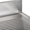 Spülschrank mit Schiebetüren B 140cm - Becken links