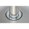 Spültisch, Breite 1600 mm, 2 Becken links, mit Aufkantung