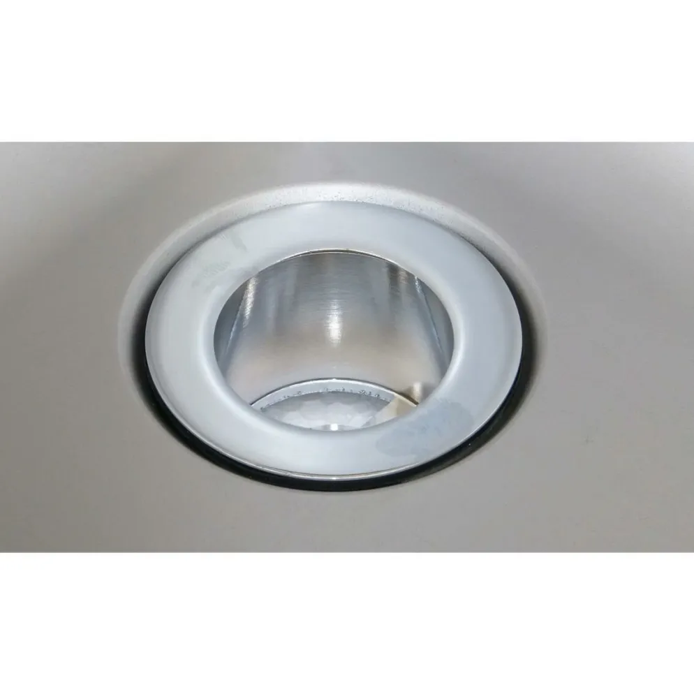Spültisch, Breite 1400 mm, 1 Becken links, mit Aufkantung