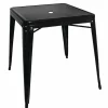 Stahltisch Holli Bistro-BL schwarz, 66,8x76,5cm