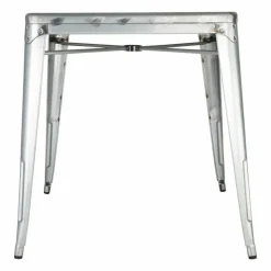 Stahltisch Holli Bistro-S silber, 66,8x76,5cm