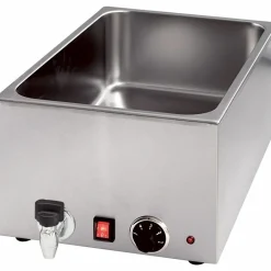 STALGAST Bain-Marie mit Ablasshahn GN1/1 200 mm Höhe