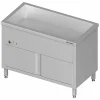 STALGAST Bain-Marie Standgerät, geschlossener Unterbau, 1 Becken für 2x GN1/1