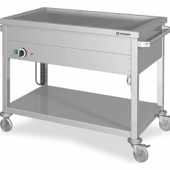 STALGAST Bain-Marie Wagen, 1 Becken für 4x GN1/1 ,1530x600x850 mm
