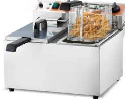 STALGAST Caterina Doppel-Fritteuse, 2x 5 L, 415x430x315 mm, 2x 2 kW 230 V