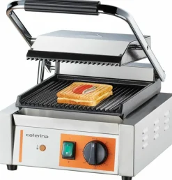 STALGAST Caterina Kontaktgrill gerillt, 310x360x200 mm, 1.8 kW