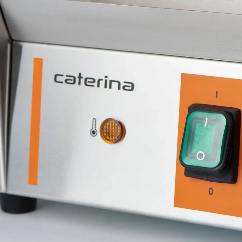 STALGAST Caterina Kontaktgrill gerillt, 310x360x200 mm, 1.8 kW