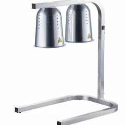 STALGAST Doppel-Buffetwärmelampe, 0,5 kW, Ø 170 mm, Höhe 600 mm