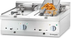 STALGAST Elektro-Doppel-Fritteuse Serie 700 ND, 800x700x250 mm, 400 V, 18kW