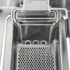 STALGAST Elektro-Fritteuse Tischgerät, 400 V, 9kW, 10L Becken