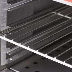 STALGAST Elektro-Herd mit 6 Kochplatten, statischem Backofen GN 2/1 und Unterschrank