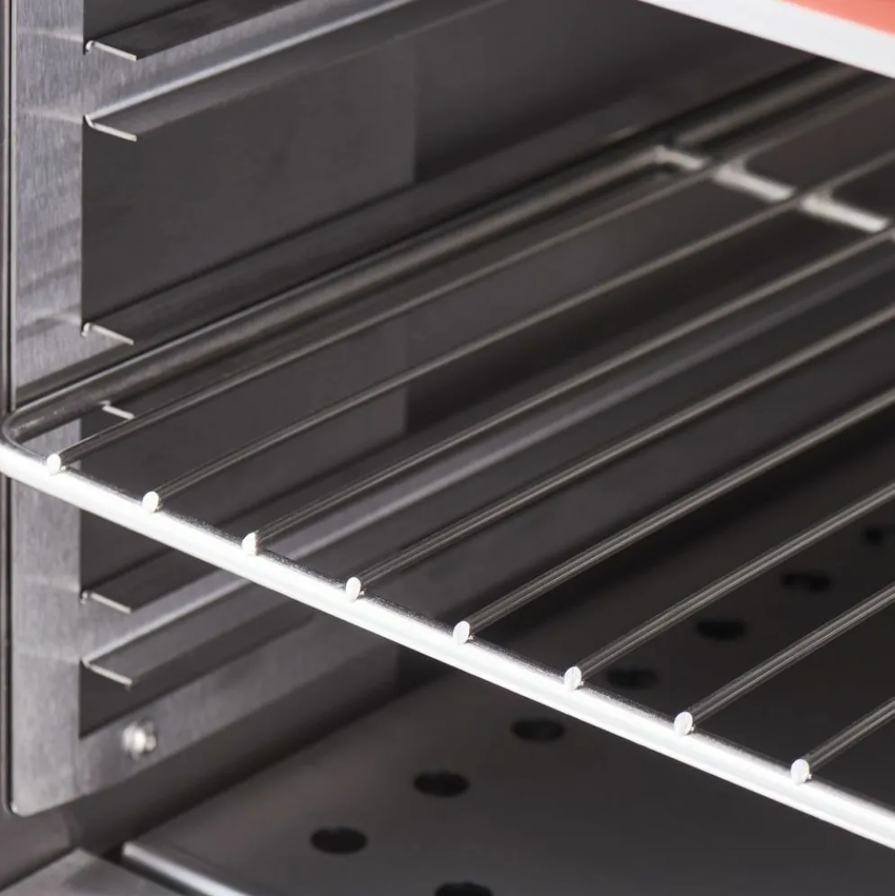 STALGAST Elektro-Herd mit 6 Kochplatten, statischem Backofen GN 2/1 und Unterschrank