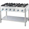 STALGAST Gasherd Serie 700, 6-Brenner, 1200x700x850mm, 36.5 kW