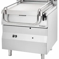 STALGAST Gas-Kippbratpfanne, 200 Koteletts/h, 800x700x850mm, 58 L