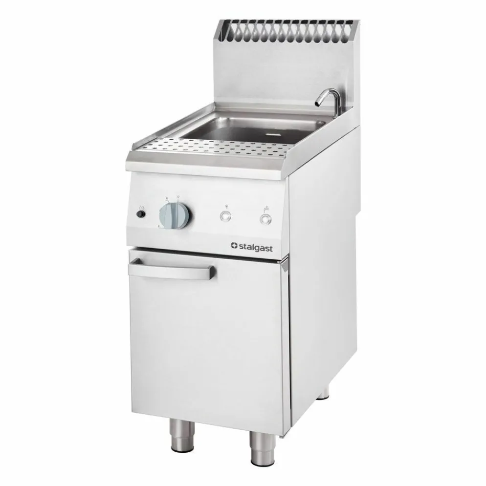 STALGAST Gas-Nudelkocher, 26 Liter, 9,1kW, 400x700x850 mm