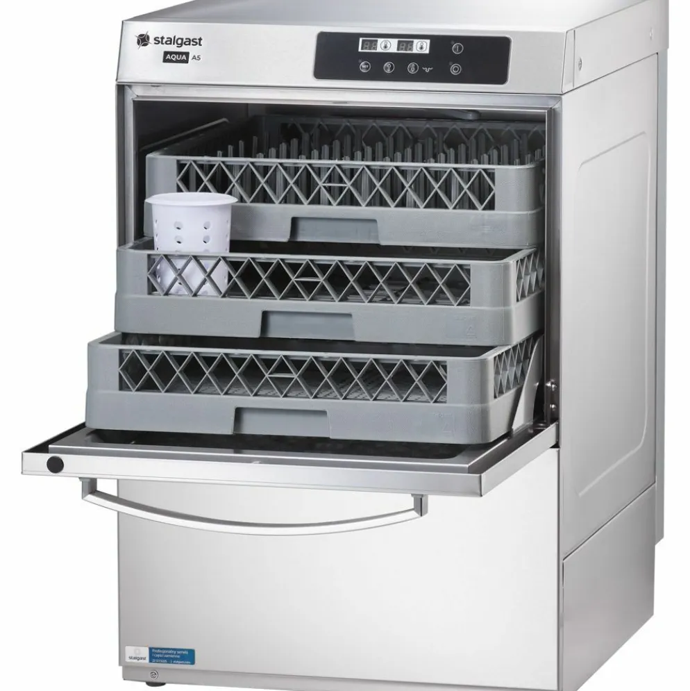 STALGAST Geschirrspülmaschine Digital Power GE423 mit Ablaufpumpe, Dosierpumpen