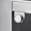 STALGAST Induktionsherd mit 4 Kochfeldern und 2-türigem Unterschrank
