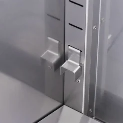 STALGAST Induktionsherd mit 4 Kochfeldern und 2-türigem Unterschrank