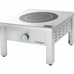 STALGAST Induktions-Hockerkocher für Kochgeschirr bis zu Ø 400 mm, 8 kW