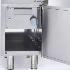 STALGAST Lavastein-Grill mit S-Rost für Fisch und Meeresfrüchte, Breite 400 mm