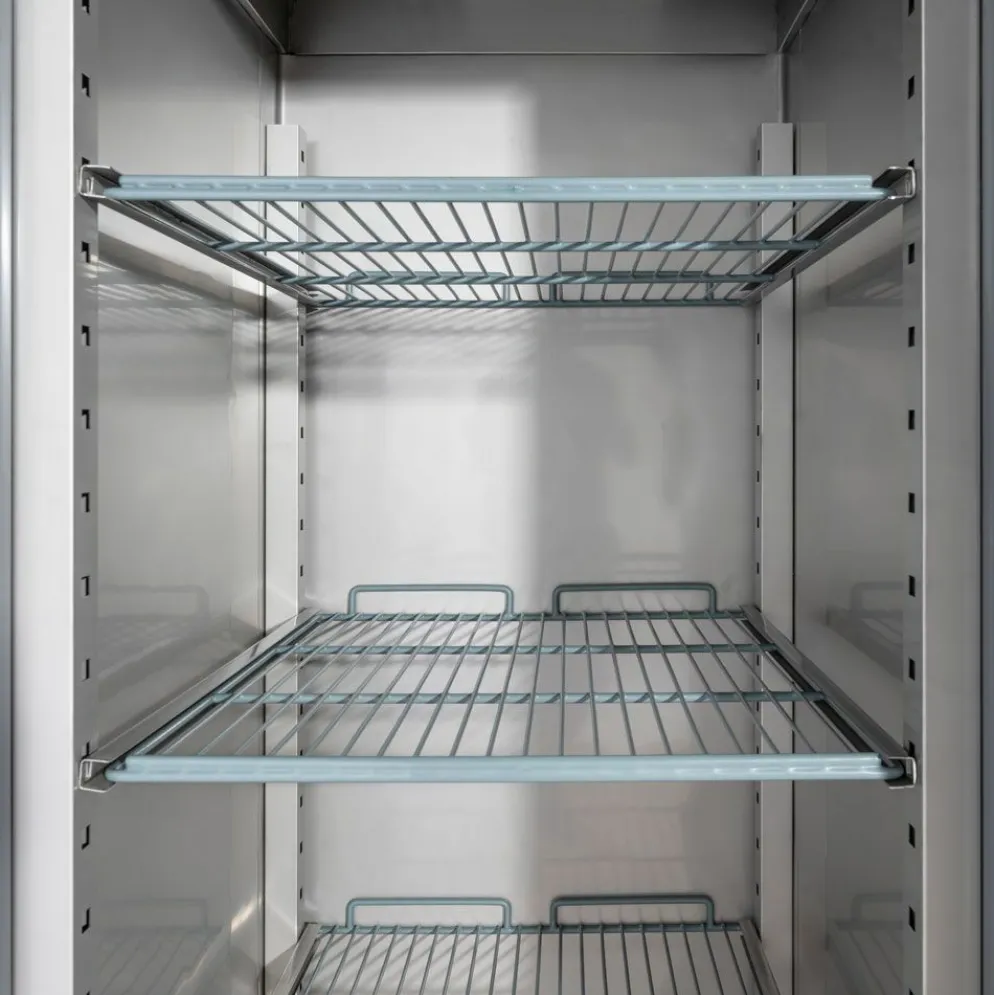 STALGAST Starline Edelstahl-Kühlschrank, GN 2/1, Breite 740mm
