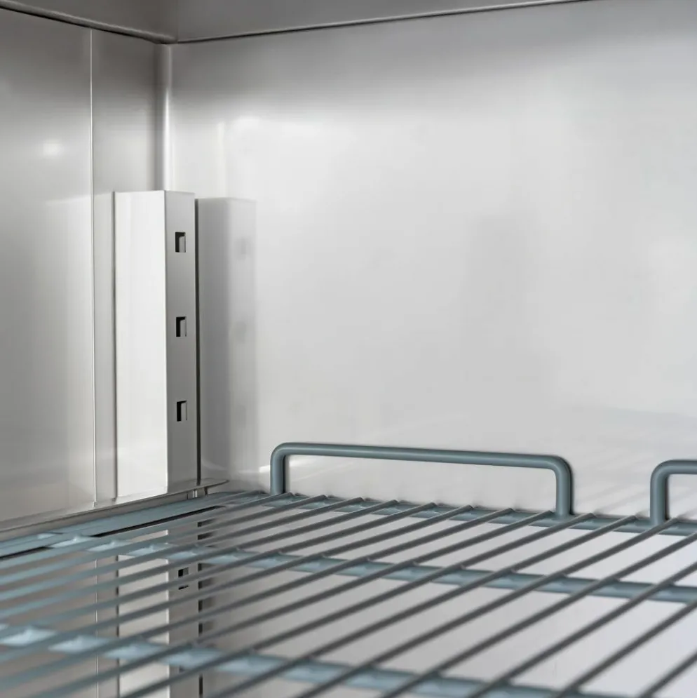 STALGAST Starline Edelstahl-Kühlschrank, GN 2/1, Breite 740mm