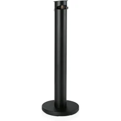 Standascher, Ø 13 cm, pulverbeschichteter Stahl schwarz