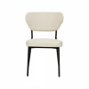 Stapelstuhl Davi mit Bezug Beige, stapelbar