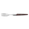 Steakgabel Set CARLOS, mit rotem Pakkaholzgriff, 22,5 cm, Set á 6 Stück, Klingenstahl 420, Holz
