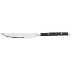 Steakmesser Set BISTRO TREND, 21 cm, mit Kunststoffgriff, Set á 12 Stück, Chromstahl 13/0