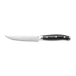 Steakmesser Set, mit ABS Kunststoffgriff, 23,5 cm, Set á 6 Stück, ABS Kunststoff, Chromstahl 13/0
