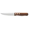 Steakmesser Set, mit Pakkaholzgriff, 25 cm, Set á 6 Stück, Holz, Chromstahl 13/0