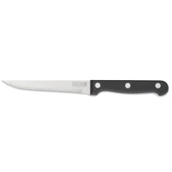 Steakmesser Set, mit Polypropylengriff, 21 cm, Set á 6 Stück, Polypropylen, Chromstahl 13/0