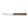 Steakmesser Set, mit Walnussholzgriff, 21 cm, Set á 6 Stück, Holz, Chromstahl 13/0