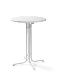 Stehtisch Berlin weiß Ø 80 cm
