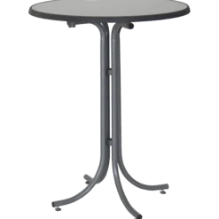 Stehtisch Easy high klappbar, Anthrazit ø 85 cm