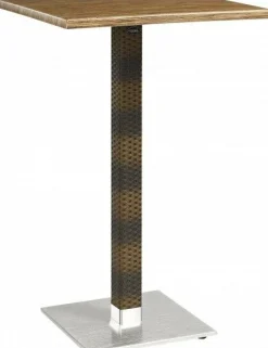 Stehtischgestell Bella für Platten bis 70x70 cm, burned