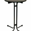 Stehtisch Monaco Metall in grau, 80cm