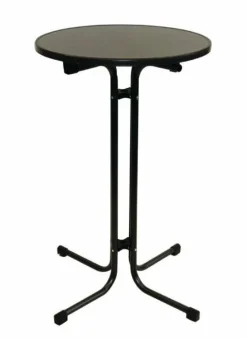 Stehtisch Monaco Metall in grau, 80cm