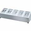 Ständer für Gastronormbehälter für 5x GN 1/4 (150 mm)