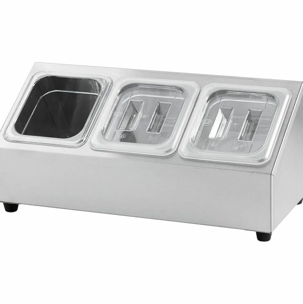 Ständer für Gastronormbehälter für 3x GN 1/6 (150 mm)