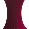 Stretchhusse für Stehtische ø 70-80 cm, bordeaux